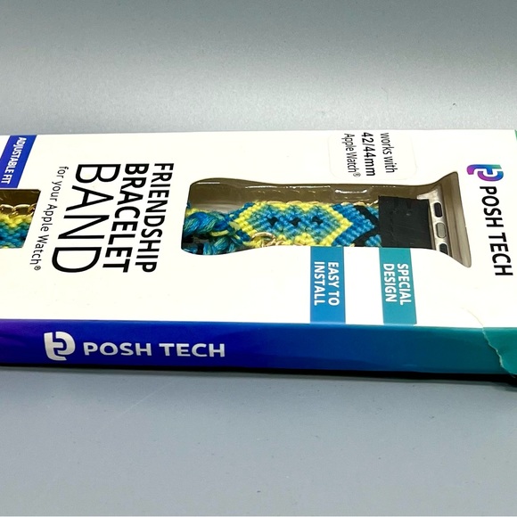 Posh Tech Friendship Bracelet Strap For Apple Watch Fits 42/44MM - Picture 3 of 6